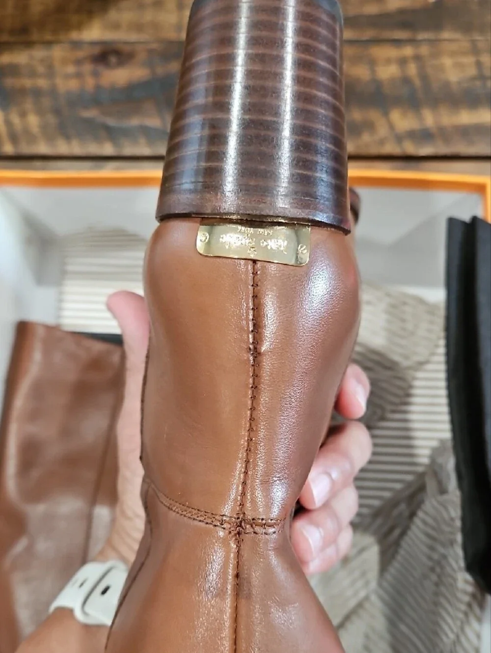 Kate Spade NWT Leather Tall Boots....beautiful Fall Assessory